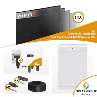 PV Komplettset 5 kWp – 11x Aiko 460W & Huawei...