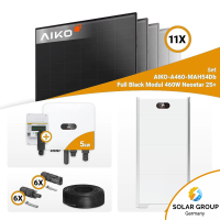 PV Komplettset 5 kWp – 11x Aiko 460W & Huawei MAP0 mit Speicheroption
