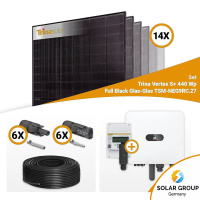 PV Komplettset 6 kWp – 14x Trina 440W & Huawei...