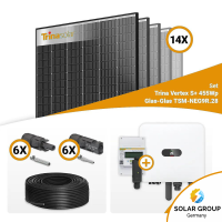 PV Komplettset 6 kWp – 14x Trina 455W & Huawei...