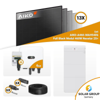 PV Komplettset 6 kWp – 13x Aiko 460W & Huawei...