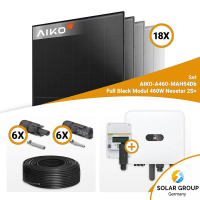 PV Komplettset 8 kWp – 18x Aiko 460W & Huawei...