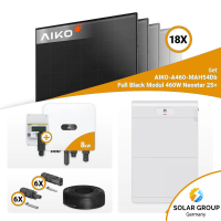 PV Komplettset 8 kWp – 18x Aiko 460W & Huawei MAP0 mit Speicheroption