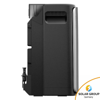 1000Wp Balkonkraftwerk 2x 500Wp Solyco HJT Bifazial Fullblack 2kWh Speicher EcoFlow Ultra
