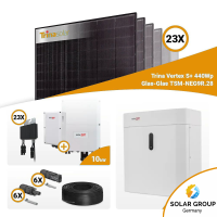 PV Komplettset 10 kWp – 23x Trina 440W Full Black...