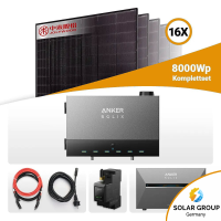 8000W Anker Solix Power Dock PV-Komplettset – 16x...