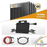 1840W Balkonkraftwerk - 4x Trina Vertex S+ 460W Glas-Glas...